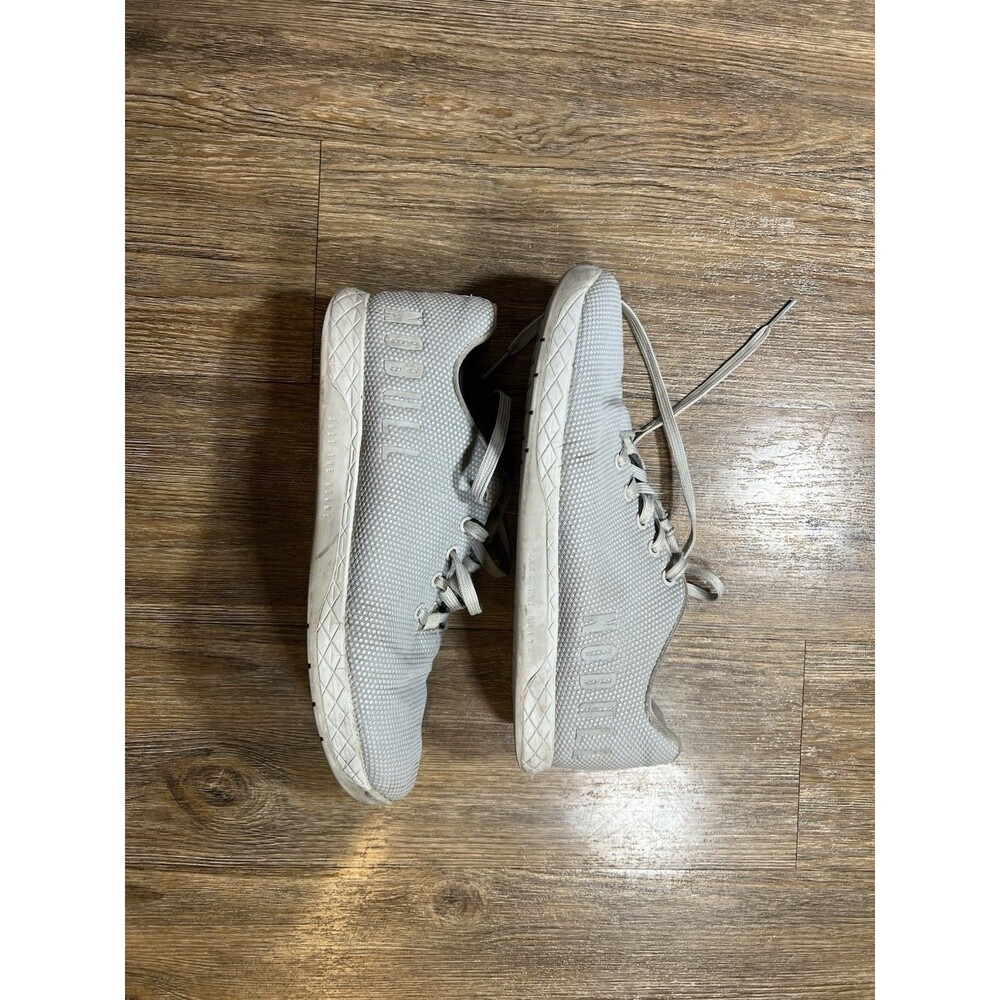 NoBull Gray Super Fabric Men's 10.5 Trainer Workout Shoes Trainer Athletic